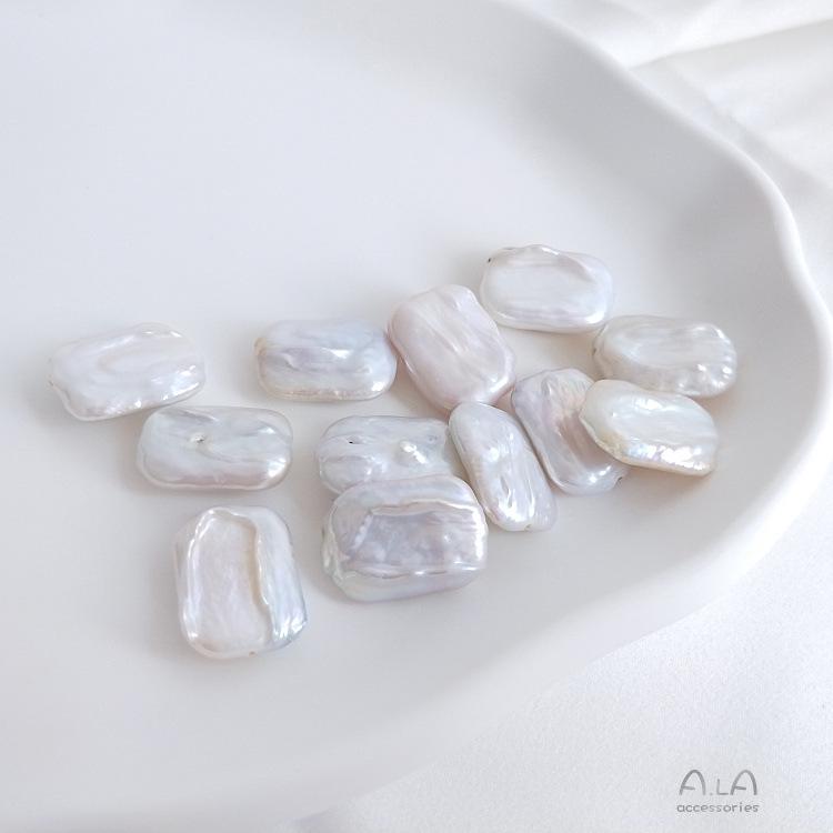 Handmade Baroque Freshwater Pearl Earrings & DIY Accessories