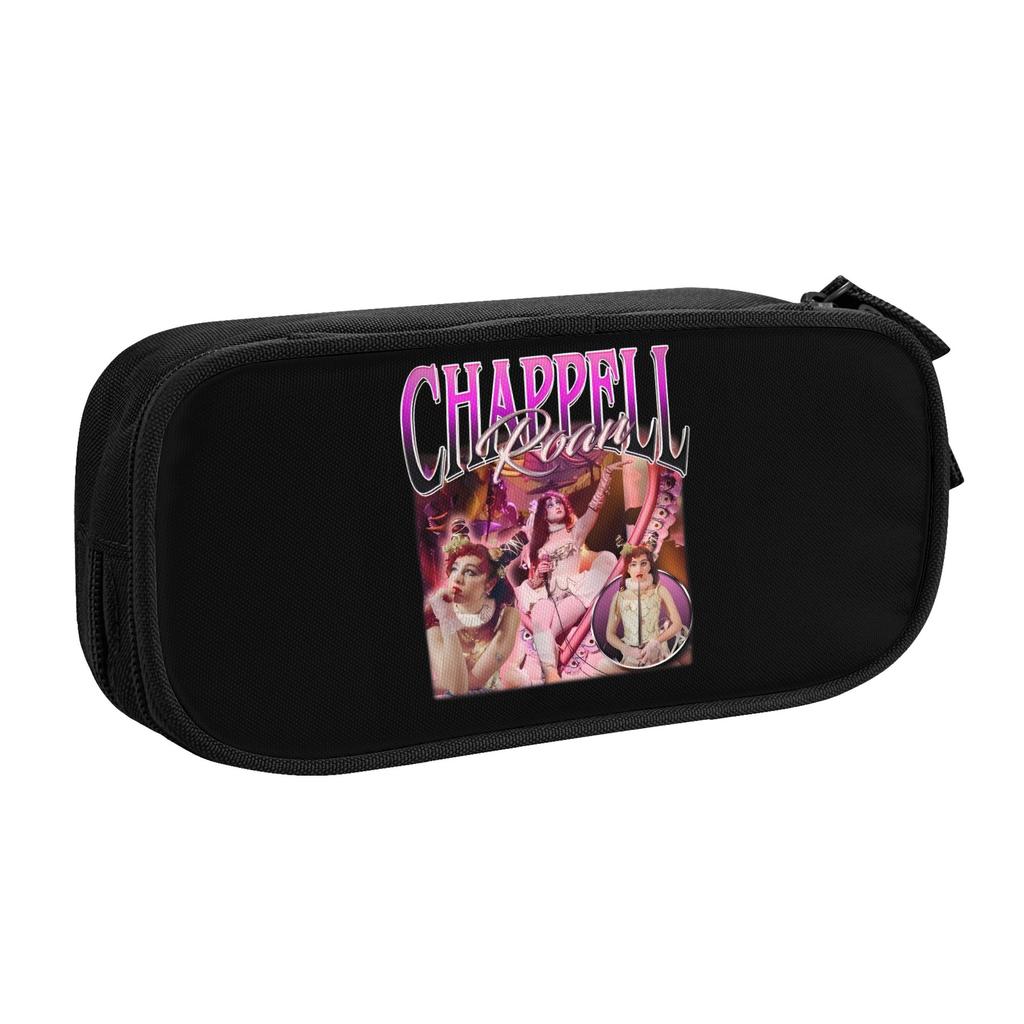 Chappells Roans American Singer School Pencil Case Boys Girls Large Capacity Pencil Bag Pouch Students Stationery