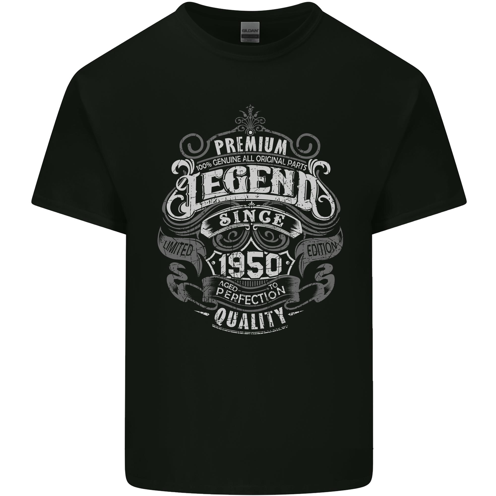 Premium Legend 76th Birthday 1950 Unisexs Light Cotton TShirt S