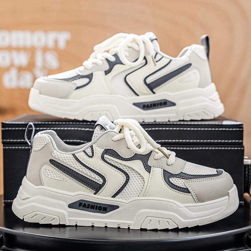 Herren Freizeitschuhe für alle Jahreszeiten Mode Skateboarden Studenten Bequeme Sneaker Jungen Trendige Schuhe mit weicher Sohle Atmungsaktiv