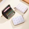 New Simple PU Leather Coin Purse Zipper Mini Wallets Portable Multi-Card Slots Money Bag Card Holder Short Purse for Women Girls