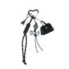 With Coin Purse Braid Rope Keychain Braid Bag Accessories Bow Bag Pendant Phone Lanyard Bag Hanging Weave Nylon Rope Ladies
