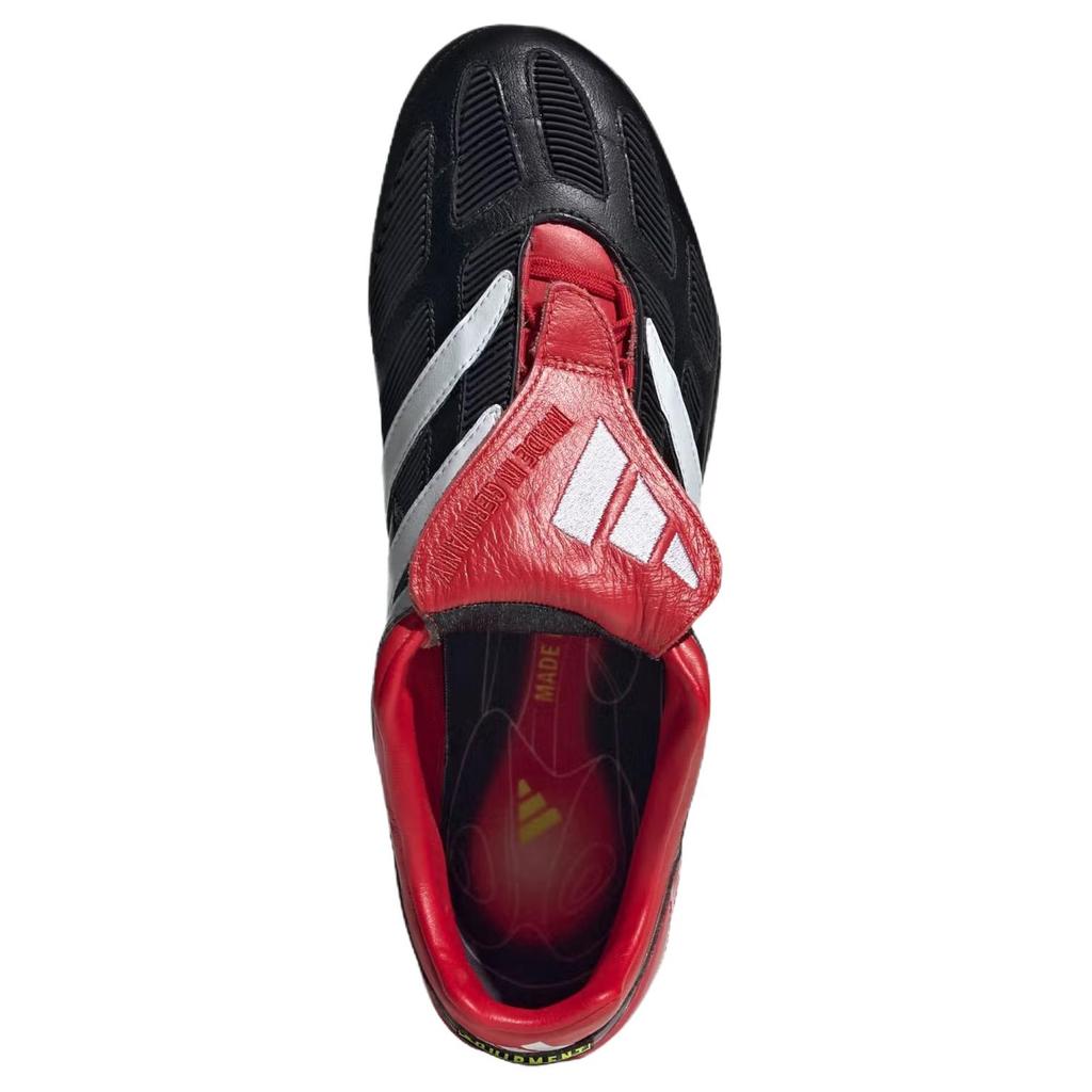 Adidas Predator Precision FG Czarne Białe Kolekcjonerska Czerwień Buty Unisex Core-Black Cloud-White JS0572