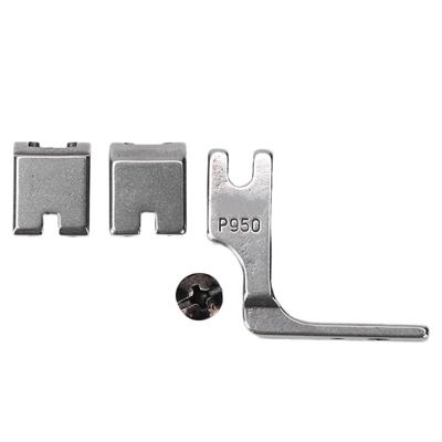 2 Set Kräuselfuß P950 Industrie-Nähmaschine Ganzmetall-Nähfuß-Zubehör