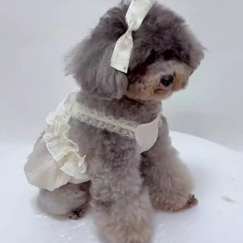 Breathable Summer Pet Vest Soft Dog Dress Fashion Cat Princess Skirt Spring Summer Autumn