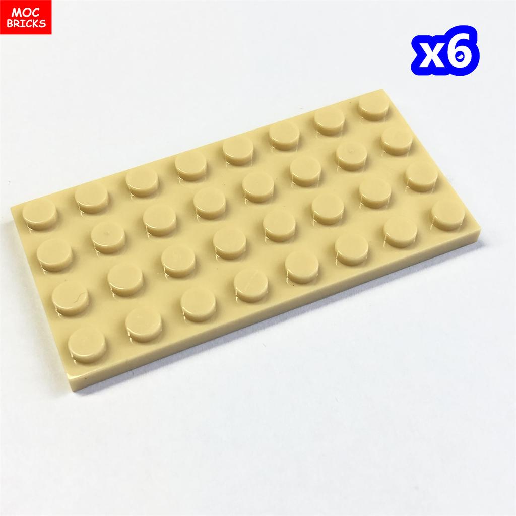 Non-Toxic Moc Bricks Plate 4X4 4X6 4X8 4X10 4X12 3031 3022 3035 3030 3029 Children Toy Building Blocks Assembles Birthday Gift