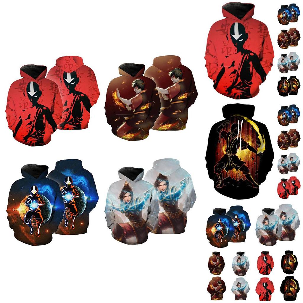 Cosplay Hoodie Avatar Costume Man Women Anime Casual Jackets