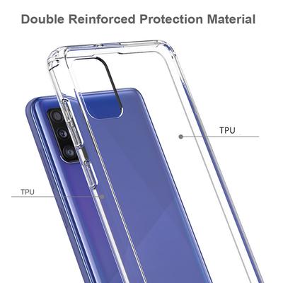 Samsung Galaxy A21S A51 A71 A01 A11 A21 A31 A41 Kılıf Darbeye Dayanıklı Hava Yastığı Temizle Yumuşak Telefon Kılıfları Samsung M30S M11 M31 M215F M115F TPU Kapak