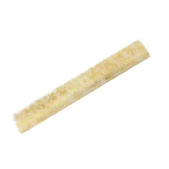 Wedding Party Table Runner Glittering Golden Sequin See-through Tulle Bohemian Style Pleated Stain-Proof Reusable Table Protection Decoration Prom