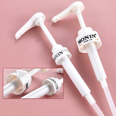1PCS Coffee Milk Tea Dispenser Syrup Pump Liquid Dispenser For Monin Syrup 10ml Juice Bottle Dispenser Pump Kitchen Tools
