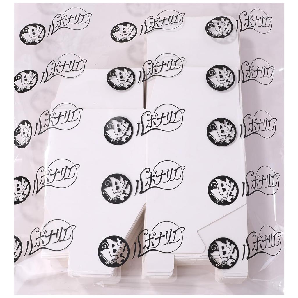 Rubonarie Mini Gift Boxes, Paper Boxes, Small Boxes, Gift Wrapping Boxes, White, 50 Boxes (White, 9x9x9cm)