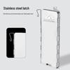 10Pcs Camping Wind Shield for Gas Stove, Foldable Aluminum Wind Screen with Storage Bag