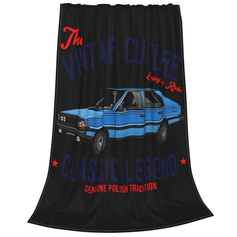 Polish Car Fso Polonez Inspired Blanket Home On Couch Super Warm Bedding Throws Camping Blanket