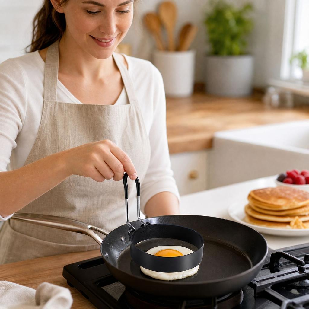 Round Egg Frying for Perfect Egg - Kitchen Cooking Tool