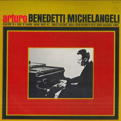 LP Record ARTURO BENEDETTI MICHELANGELI  Brahms Variations On A Theme By Pa AB8047 ANGEL Japan Classical Used