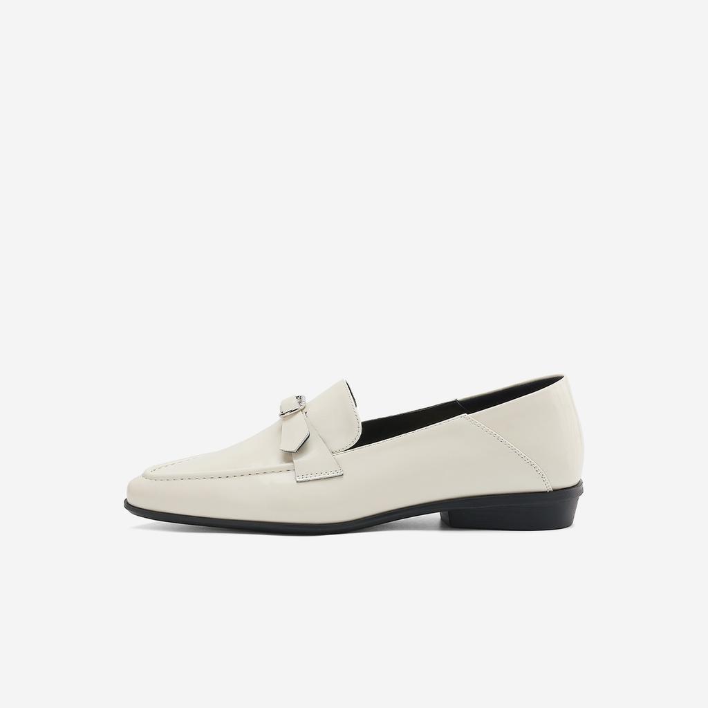 Temperament genuine leather comfortable slimming loafers