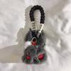 Gothic Phone Case Strap Soft Halloween Bag Charm Kawaii Rabbit Pendant  Key Accessory