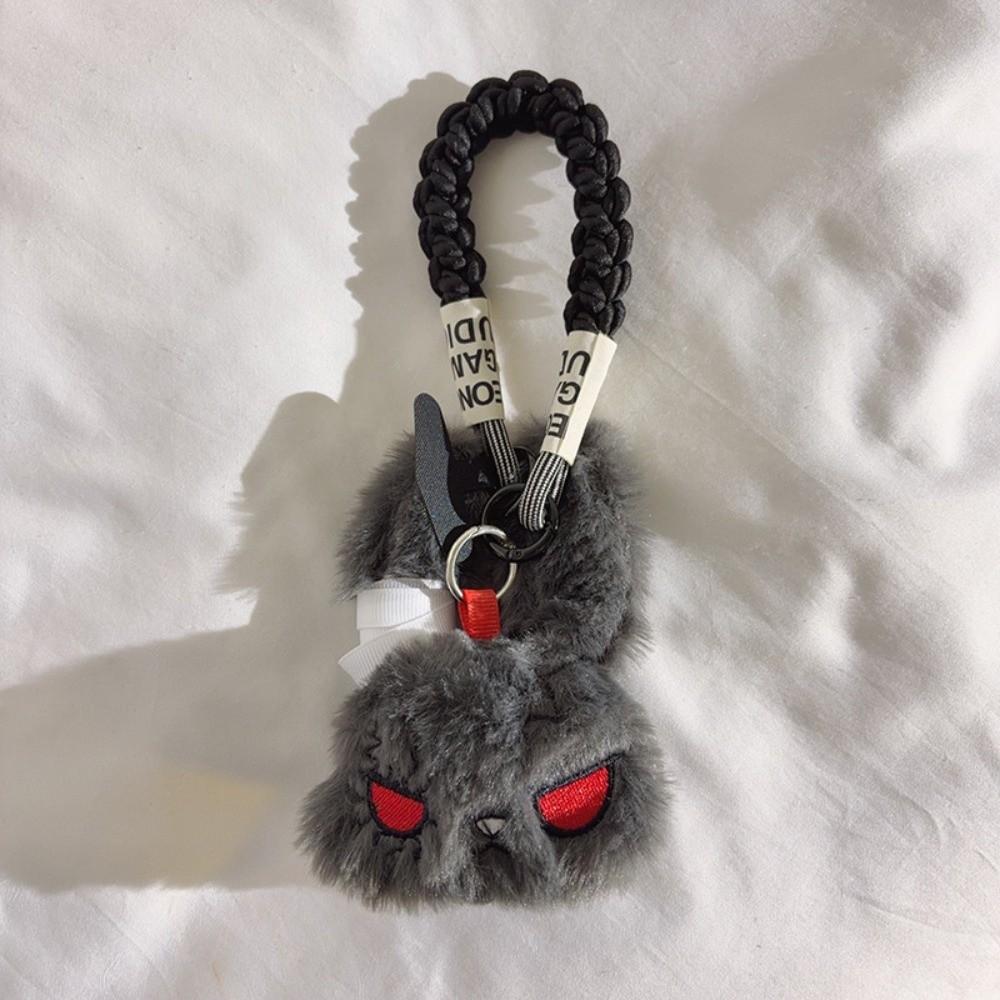 Gothic Phone Case Strap Soft Halloween Bag Charm Kawaii Rabbit Pendant Key Accessory