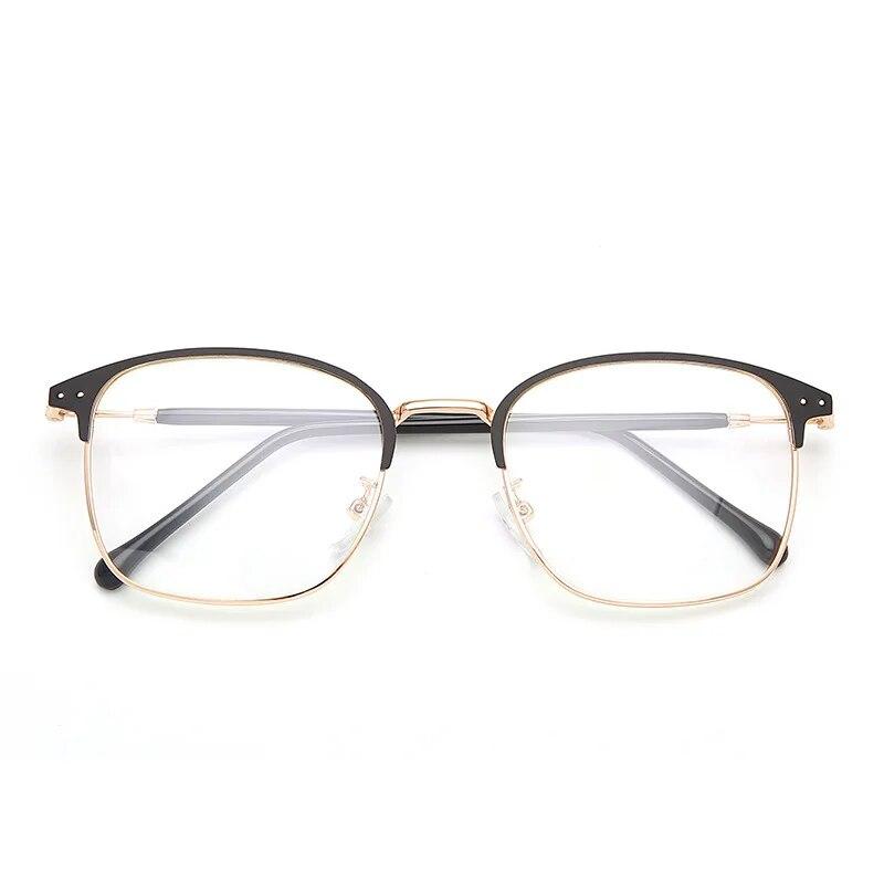Pochromic Frameless Eyeglasses for Men Fashion Glasses Anti Radiation Eye Sunglasses for Men Korean Glasses Rectangle Compute