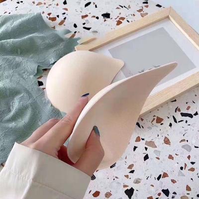 Tear Drop Shape Breast Pad Invisible Bra Pad Insert Removeable Sports Bra Cups Inserts Chest Push Up Insert Pads for Swimsuit Bikini