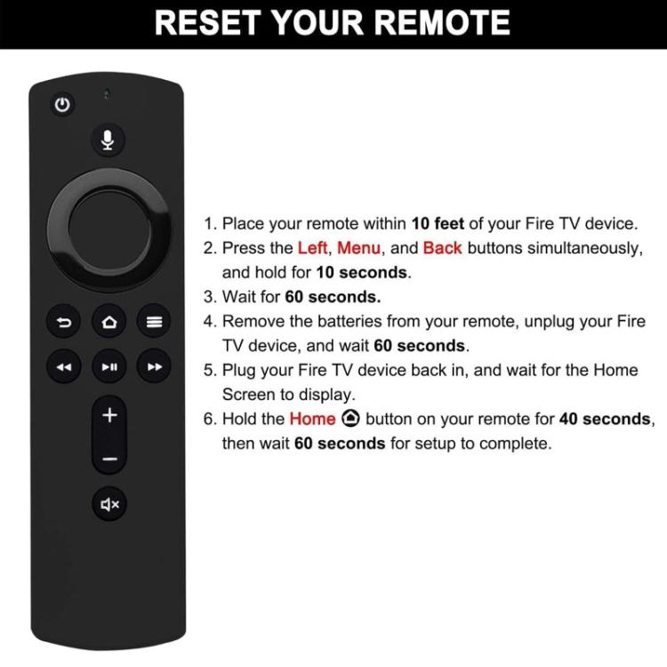 Para Controle Remoto por Voz Bluetooth Amazon Fire TV Stick L5B83H