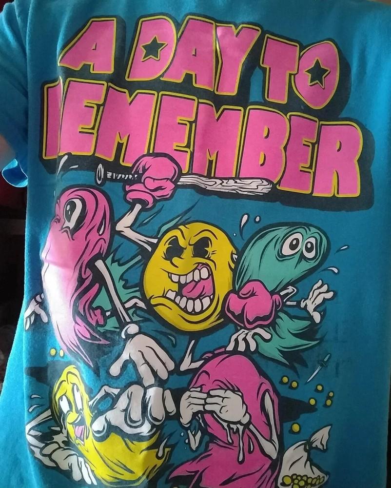 

Винтаж A Day To Remember рок-группа короткий рукав королевский цвет классическая футболка Унисекс футболка S