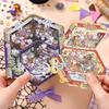 DIY 3D Sticker Cartoon Miniature World 3D Landscaping Stickers Visual Stacking Stickers Festival Birthday Gift for Child Student