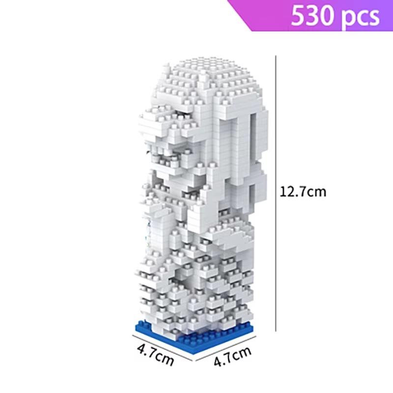 Мини Строительные Блоки Наборы для Строительства Пирамиды Пизанская Башня Эйфелева Башня Биг Бен Римский Колизей Эксперт Микро Кирпичи Se