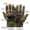 Outdoor tactical all-finger gloves men's locomotive electric vehicle non-slip and wear-resistant mountaineering equipment