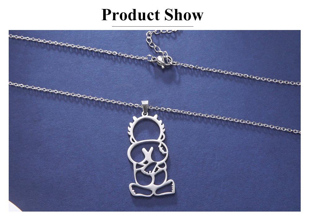 Cazador Stainless Steel Handala Boy Hanzala Pendant Necklaces for Women Men Chain On Neck Gift Jewelry 2026 Wholesale