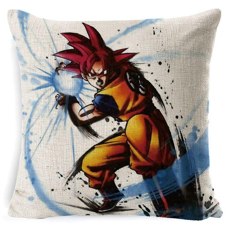 Fronha de Almofada Dragon Ball Incrível Capa de Almofada Quadrada de Desenho Animado Para Sofá Estiloso Decoração de Casa