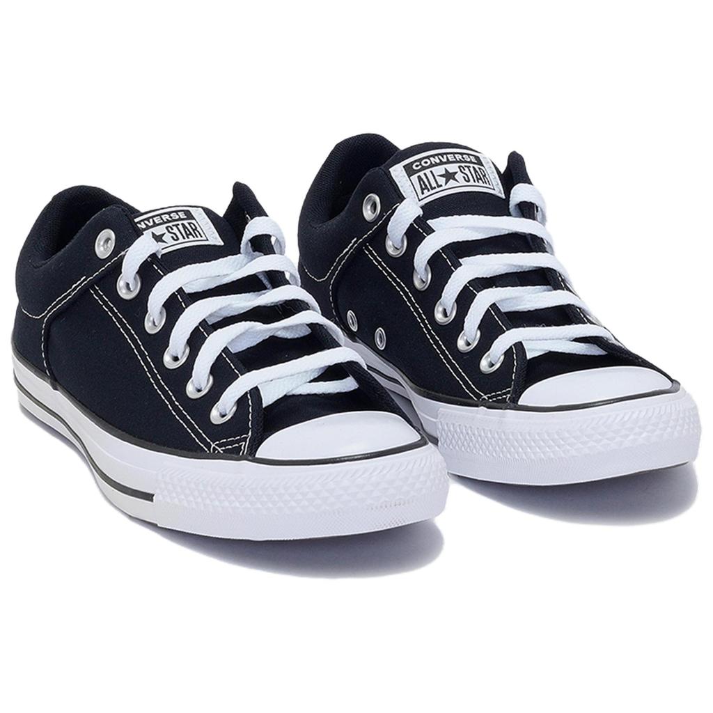 Converse Chuck Taylor All Star Wear resistant And Lightweight Low top Canvas Shoes Unisex Black White A01718C