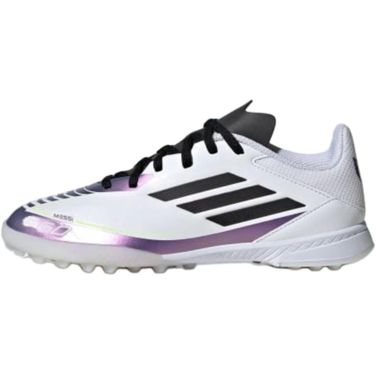 Adidas Messi Adizero F50 League TF K Balíček Hvězdný triumf Dětské kopačky Fialová Cloud-White Core-Black IE9082