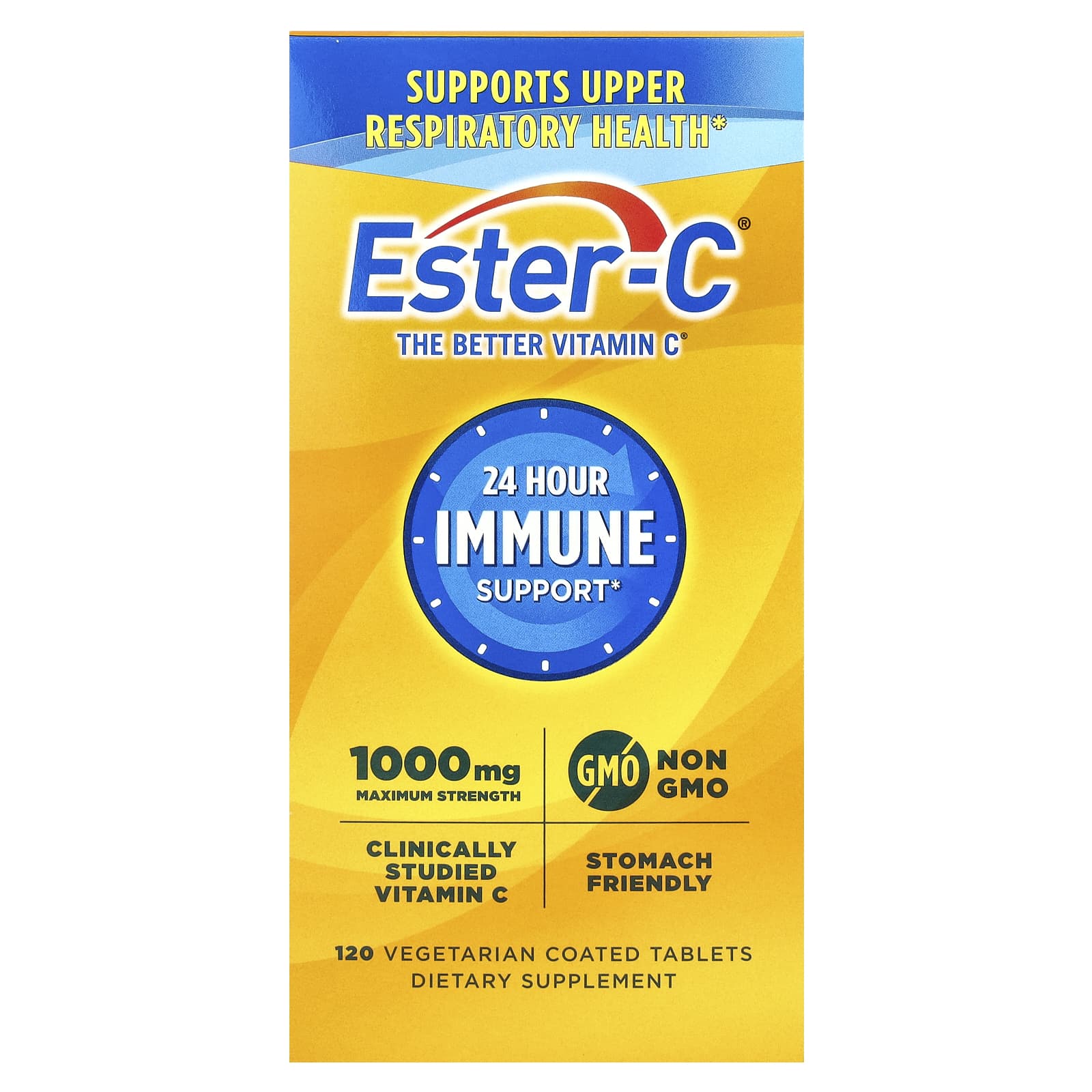 

Nature s Bounty, Ester-C, максимальна сила 1000 мг, вкриті рослинною оболонкою, 120 таблеток