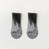 Women's Summer Ultra Thin Transparent Non Slip Lace Lace Short Tube Socks