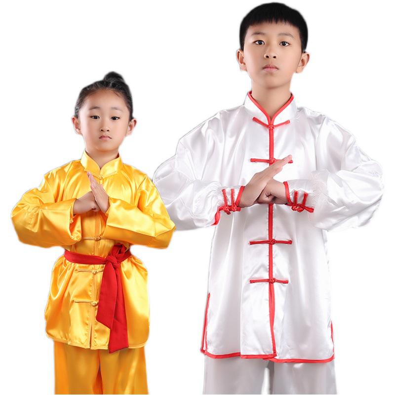 Kids' Tai Chi & Kung Fu Suit - Chinese Style Training & Performance Outfit for Boys & Girls