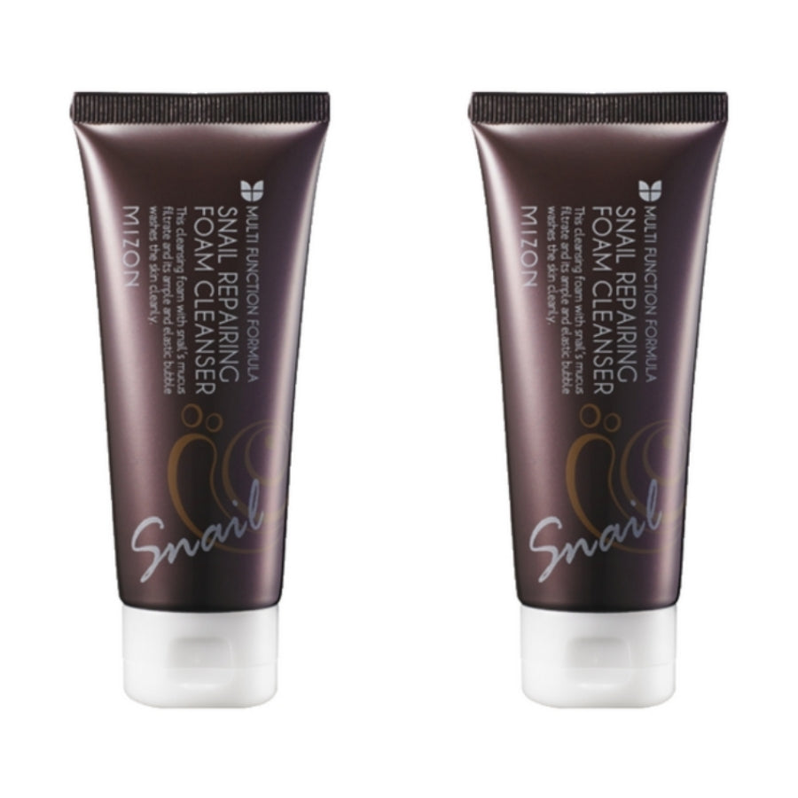MIZON Snail Repairing Foam Cleanser 62g*1Pc/2Pcs/3Pcs/4Pcs