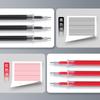 M&G 0.2mm Extra Fine Gel Pen Refill, Black, Specialized for Students and Exams, Ultra-fine Tip Refill for Finance and Accounting