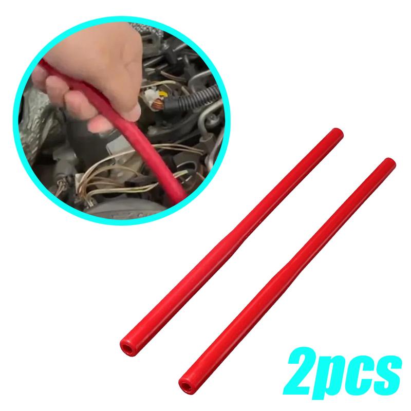 2pcs Universal Car Spark Plug Rubber Sleeve Car Replaceable Repair Tool Car Spark Plug Socket Connector Auto Tool Accessories