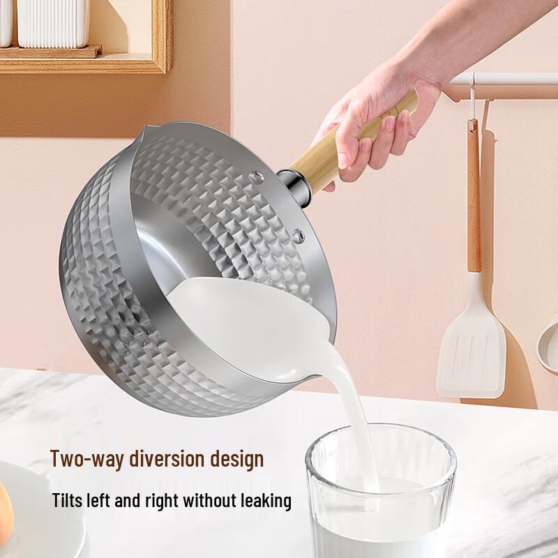 BSITN Stainless Steel Yukihira Milk Pot & Saucepan