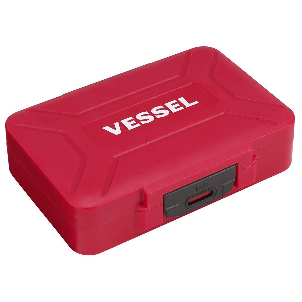 VESSEL Metalworking Drill Bit in dedicated AMD14S Set, 14-piece, box,