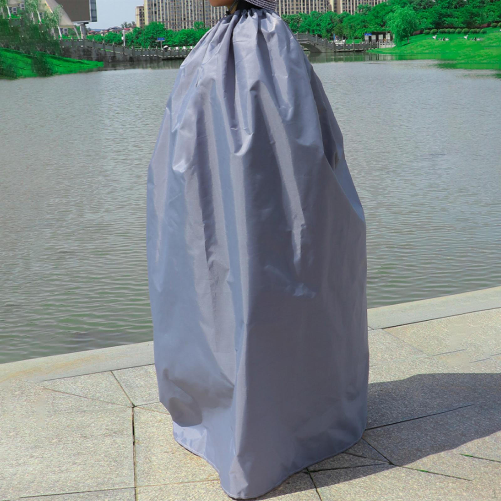 

Portable Changing Room Privacy Shelter 51inch Long Dressing for Boating Taking Photo People Who сірий колір