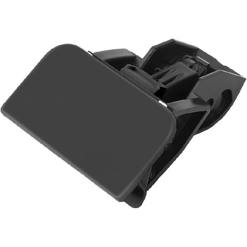 Glove Box, Car Glove Box Lock Lid Handle No Hole Replacement (black)