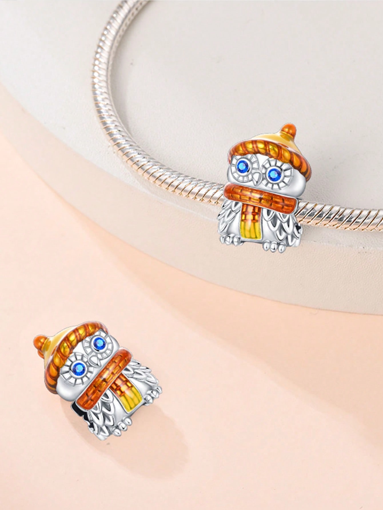 Шармы Хэллоуин Череп Снежинка Шармыоригинальные Браслет Бусины Изготовление Ювелирных Изделий Женский Подарок