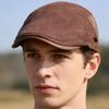 Nuovo Stile Unisex Berretti Piatto Vintage in Pelle Scamosciata Cappello Classico Newsboy Per Uomo Donna Quotidiano Casual & Stile Retro da Esterno Cappelli