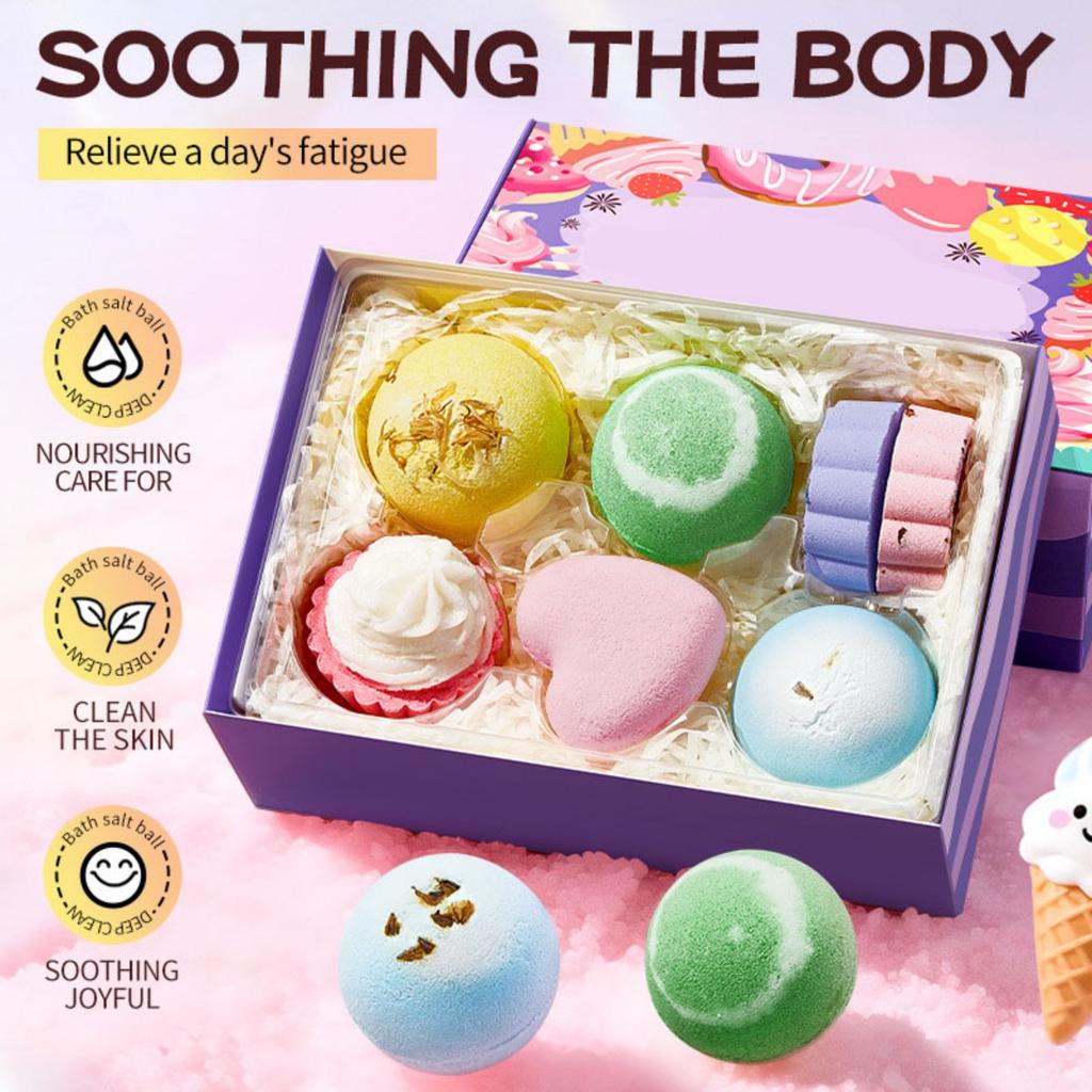 Bath  Balls - Fun Bath  Balls Set Of Seven Bath
