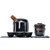 Modern simple Kung Fu travel tea set, glass filter, one pot, three cups set, high-end business commemorative gift