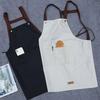 1Pcs with Pockets Kitchen Cooking Apron Waterproof Work Uniform  for Hotel Resturant Coffee Shop