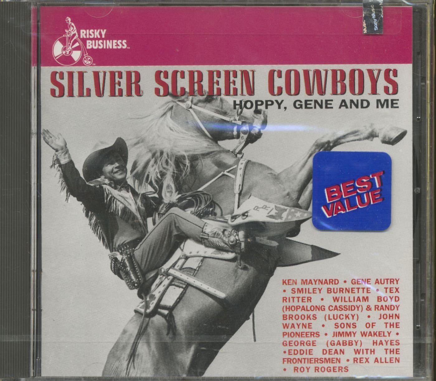 

CD VARIOUS - Silver Screen Cowboys AK57475 SONY MUSIC DIST 1994 US Country Used