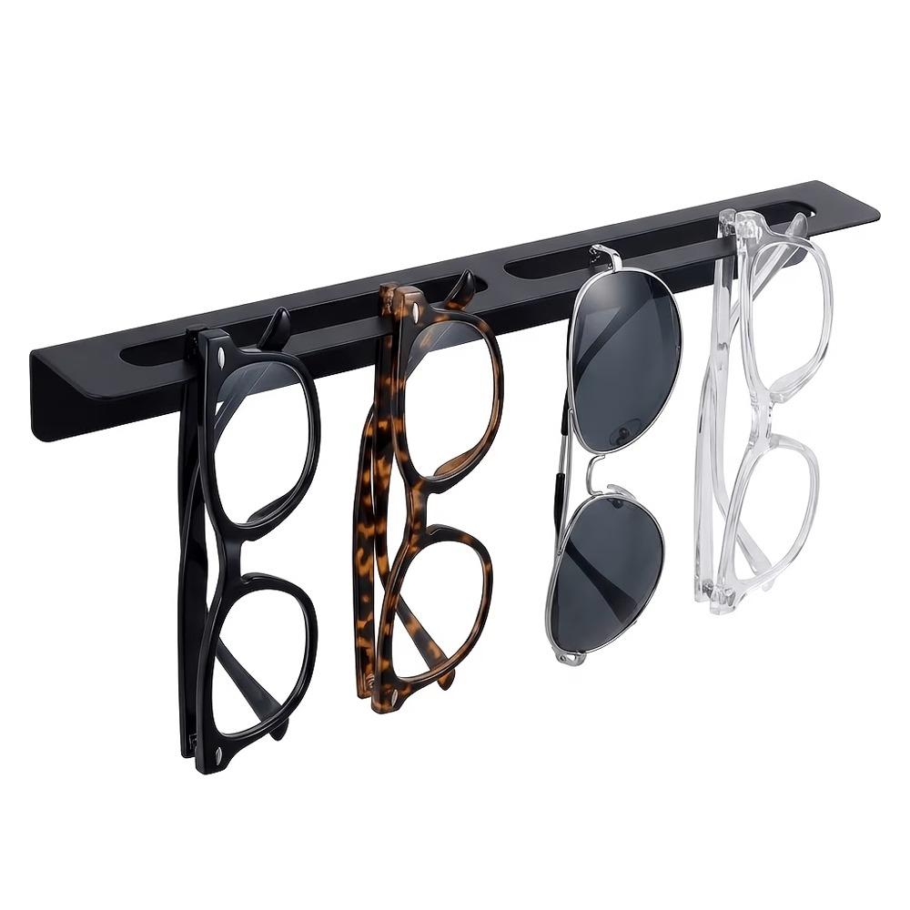 Metal Wall Mounted Glasses Holder Space Saving Sunglasses Display Stand  Office Display 35cm/13.78in чёрный